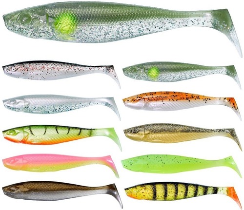 Gunki Gumová nástraha Bumpy 76, 7,6cm Blood Natural Grey
