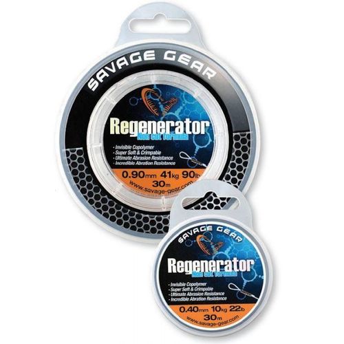 Savage Gear Vlasec Regenerator Mono 30M  Clear 0.40mm 10kg 22lbs