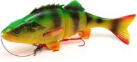 Savage Gear Gumová nástraha 4D Line Thru PERCH 17cm 63g Firetiger Slow Sinking