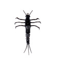 Savage Gear Nymfa LB 3D PVC Mayfly NYMPH  8PCS 5cm 1g Black