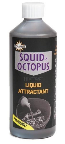 Dynamite Baits Liquid  Attractant 500ml Sguid Octopus