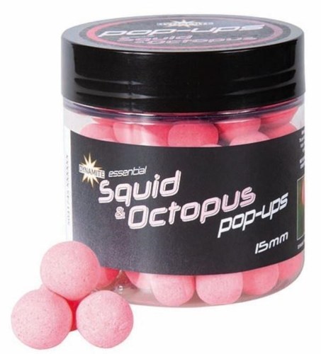 Dynamite Baits Pop-Ups Fluro 15 mm Squid-Octopus