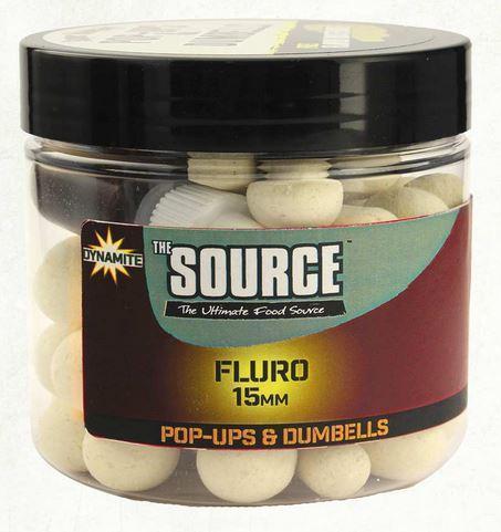 Dynamite Baits Pop-Ups&Dumbells Fluro Tche Source 20mm