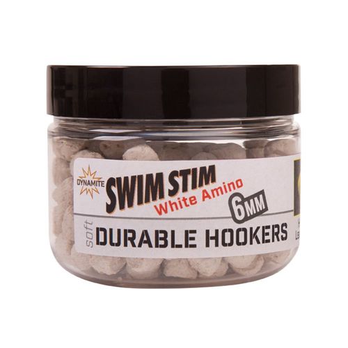 Dynabite Baits Durable Hookers White Amino 6mm