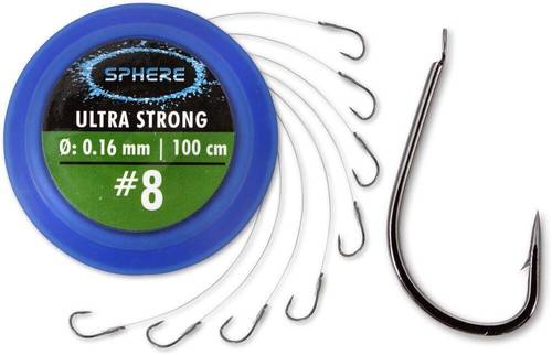 Browning Návazec Sphere Hooks to nylon Ultra Strong Size 8 0,21mm 100cm