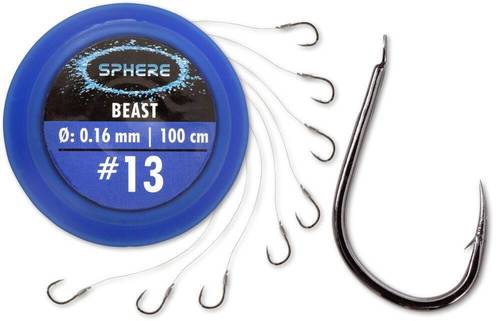 Browning Návazec Sphere Hooks to nylon Beast Size 10 0,21mm 100cm