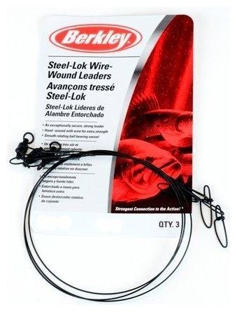 Berkley Lanko Steelon Wire-Wound Leaders 3ks Size