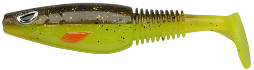 Berkley Gumová nástraha Sick Swimmer 9 cm 10g Brown Chartreuse