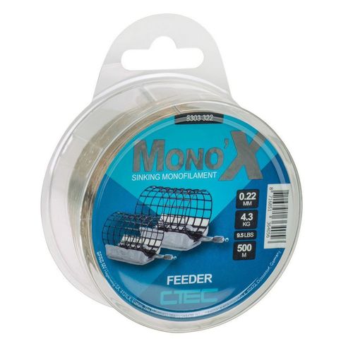 C-Tec Vlasec Mono X Feeder 0,25mm, 500m