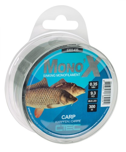 C-Tec Vlasec Mono X Carp 0,28mm, 500m