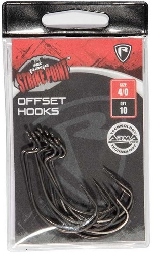 Fox Rage Háček Strike Point Offset Hooks 10ks Size 5/0