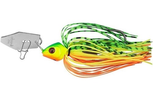 Fox Rage Třpitka Bladed Jig 21g, Hook 4/0 UV Ultra Firetiger