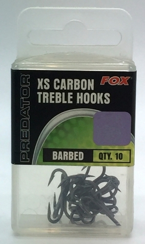 Fox Rage Trojháček XS Carbon Treble Hooks Vl 4