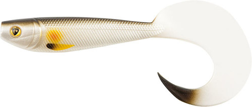 Fox Rage Gumová nástraha Pro Grub Silver Baitfish 8cm