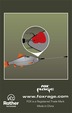 Fox Rage Predator Zarážka na háček Bait Fins 25ks Red - Červená