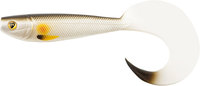 Fox Rage Gumová nástraha Pro Grub Silver Baitfish 12cm