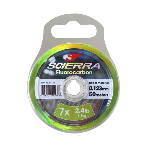 TIPPET MATERIAL FLUOROCARBON 0.123MM 2.4LBS 1.1KG 