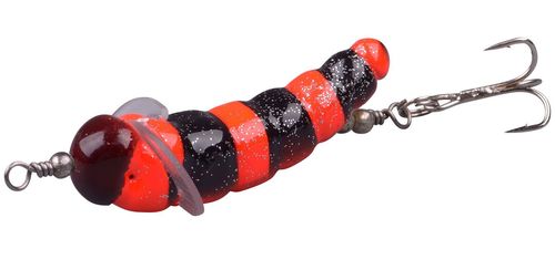 Trout Master Umělá larva Camola Sinking 3,5cm, 2,5g Red/Black