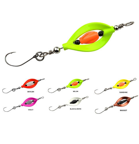 Trout Master Třpytka INCY D-Spin Spoon 3,3g Melon