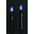 Uši k hlásičům Anaconda lluminated Carbon Snag Bar Modrá