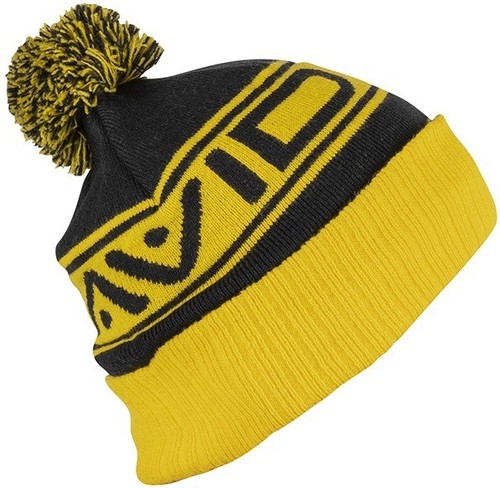 Avid Cepice Bobble Hat Black/Yellow