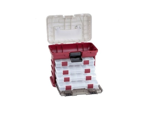 Plano Box na nástrahy 4-BY Rack System 3500  Silver/Red