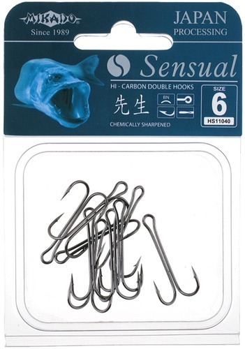 Mikado Dvojhák Double Hook HS11040 Size 2, 8ks