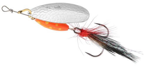 Mikado Třpytka M-Grub Size 2, 7g Stříbrná/Red Tiger