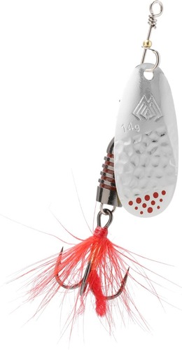 Mikado Třpytka Windmill Size 5, 18g Firetiger/Stříbrná