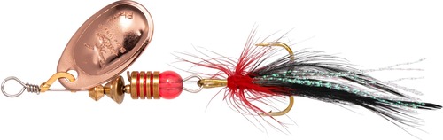 Mikado Třpytka Blaster s Chvostem Size 5, 12g Měděná