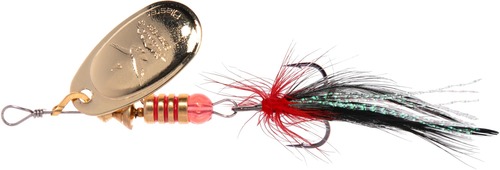 Mikado Třpytka Blaster s Chvostem Size 3, 6g Zlatá