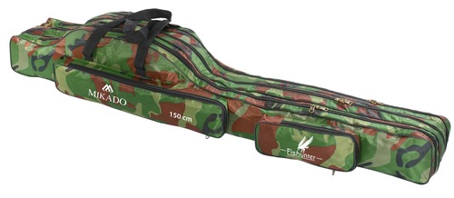 Mikado Pouzdro 3pruty Rod Holdall 3 Compartment, 140cm, Camo