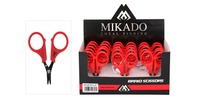 Mikado Nůžky Brad Scissors Červené 1ks