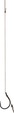 Mikado Návazec Method Feeder With Spike 7mm, MF13 Size 10, Braid 0,12mm, 10cm, 8ks