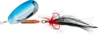 Mikado Třpytka Blaster s Chvostem Size 5, 12g Modrá-Stříbrná/Stříbrná