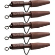 Mad Cat Záveska na olovo Ssfety Lead Clip XL, 5ks, Brown
