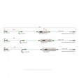 Mad Cat Návazec na Sumce Adjusta Basic River Rig Livebait Medium 8/0+2/0, 160cm