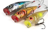 Salmo Wobler Floating Rattlin´Pop 7cm Clear Holo Smelt
