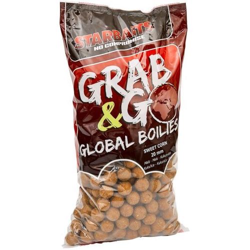 Starbaits Boilies Global-Go 20mm 10kg Sweet-Corn