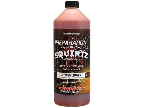 StarBaits  Booster Squirtz 1L Indian Spice