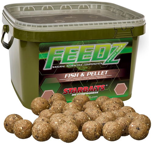 Starbaits Boilies Feedz Fish-Pellet 4kg 20mm