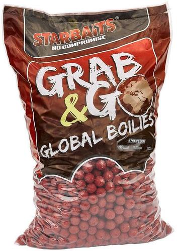 Starbaits Boilies Global-Go 20mm 10kg Strawberry
