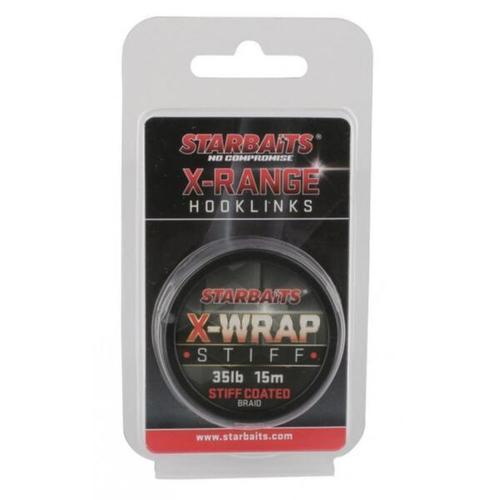 Starbaits Šňůra X-Wrap Stiff Coated 15m 35lb