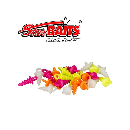 Starbaits Ůchyt na Plovoucí Boilies Pop-Up Screws 25ks Bílá