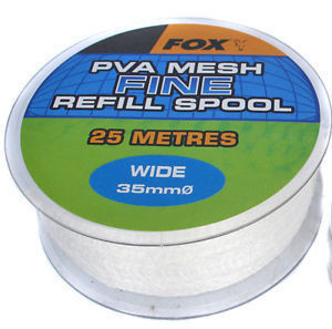 Fox PVA punčocha PVA Mesh Fine Refill Spool Wide 35mm, 10m
