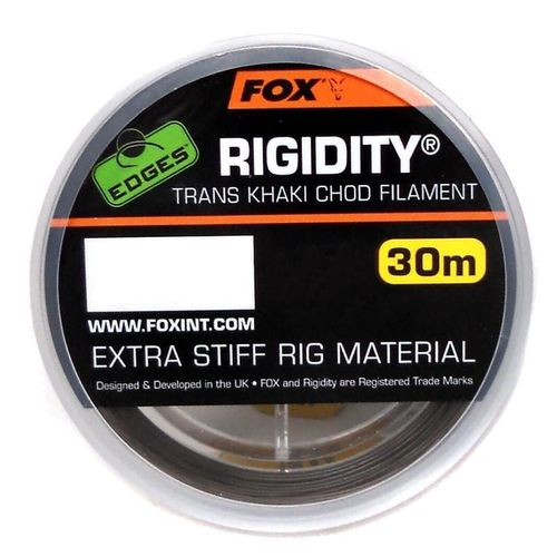 Fox Vlasec Edges Rigidity Chod Filament 30m 30lb-0.57mm