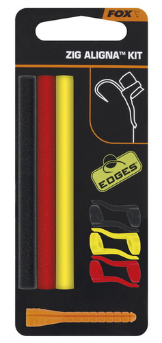 Fox Sada EDGES™ Zig Aligna™ Kit Red/Yellow/Black (Červená/Žlutá/Černá)