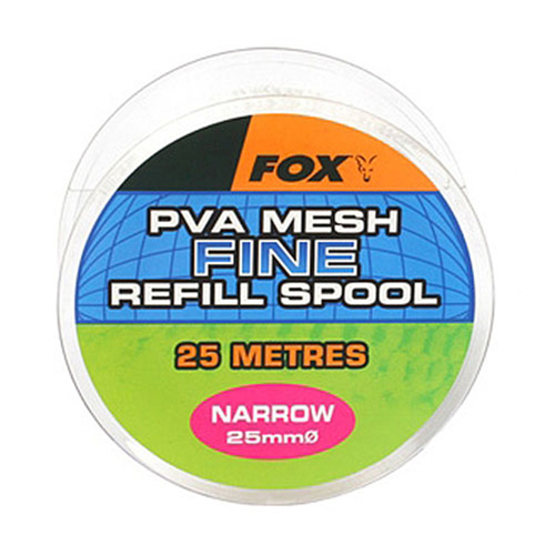 Fox PVA punčocha PVA Mesh Fine Refill Spool Narrow 25mm, 10m