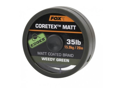 Fox EDGES™ Coretex™ Matt Weedy Green 20lb - 20m