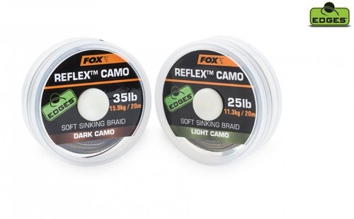 Fox Reflex Camo 20m Dark Camo 15lb, 6,8kg